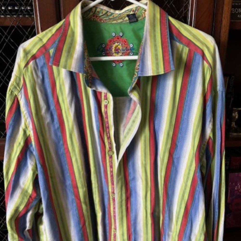 Robert Graham Men's Button down - VINTAGE!